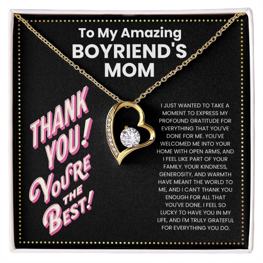 JGF Jewelry Gifts for Family Thank You Gifts For Family of My Boyfriend