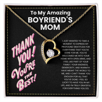 JGF Jewelry Gifts for Family Thank You Gifts For Family of My Boyfriend