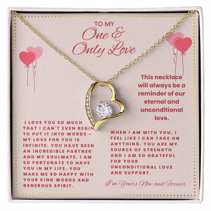 JGF Jewelry Gifts for Family To My Wife Necklace From Husband on Valentine's Day
