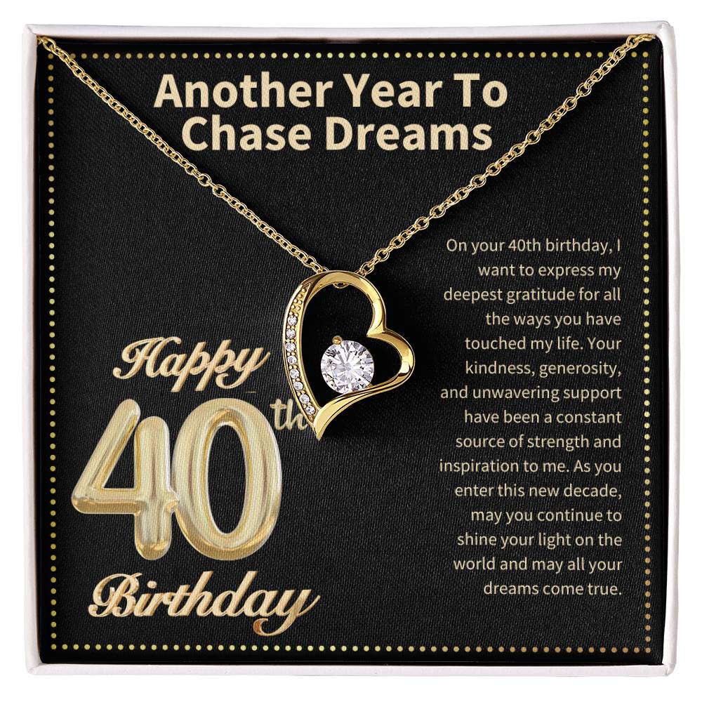JGF Jewelry Gifts for Family 40th Birthday Gifts for Women Ideas
