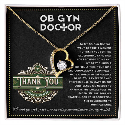 JGF Jewelry Gifts for Family ObGyn Doctor Appreciation Thank You for Women