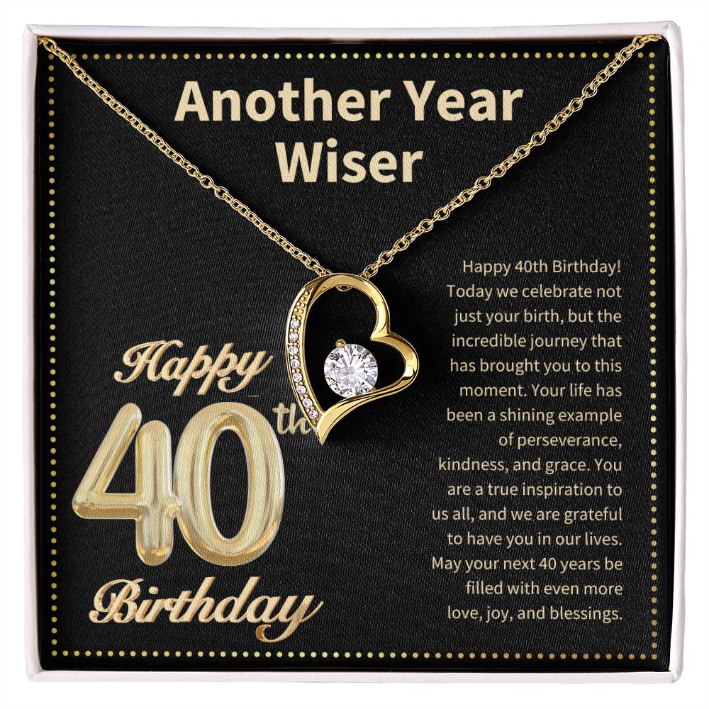 JGF Jewelry Gifts for Family 40 Year Old Birthday Gifts For Women Unique