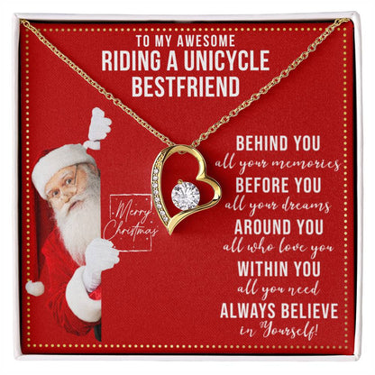 JGF Jewelry Gifts for Family Gifts For Riding A Unicycle Bestie Friend