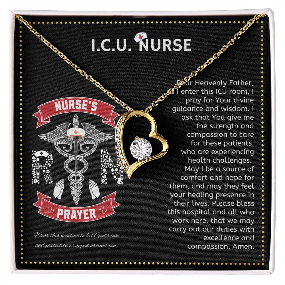 JGF Jewelry Gifts for Family | ICU Nurse Gifts | Nurse Necklace For Women Sterling Silver
