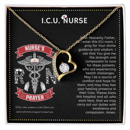 JGF Jewelry Gifts for Family | ICU Nurse Gifts | Nurse Necklace For Women Sterling Silver