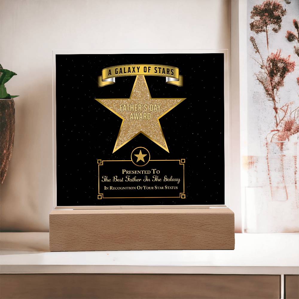 Dad-Galaxy Of Stars-Acrylic