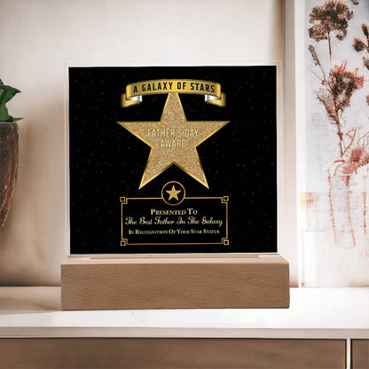 Dad-Galaxy Of Stars-Acrylic