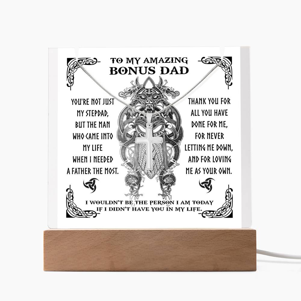 To My Amazing Bonus Dad