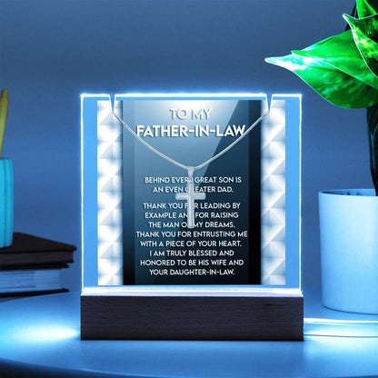 To My Father-In-Law - I Am Truly Blessed and Honored