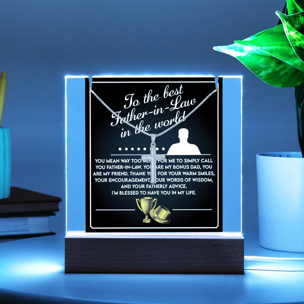 To My Father-In-Law - You're My Bonus Dad