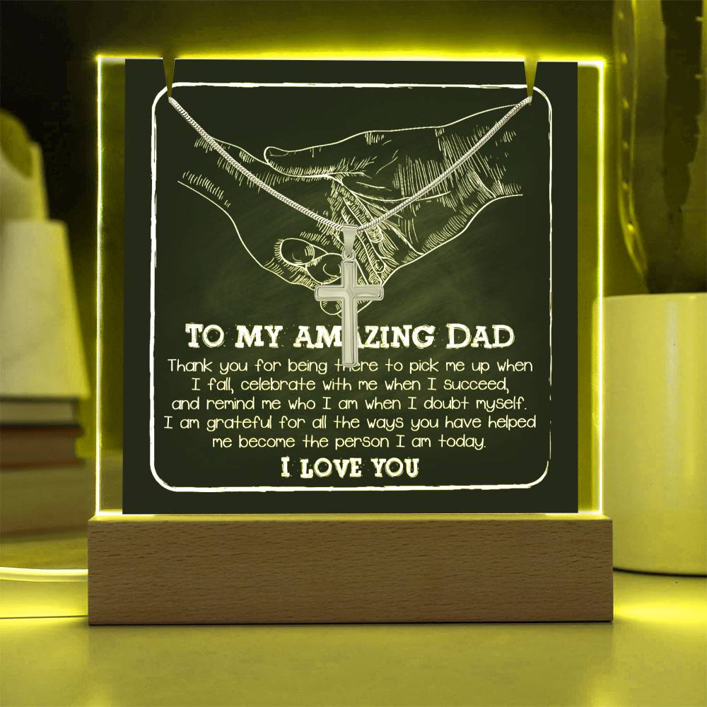 To My Amazing Dad - Necklace