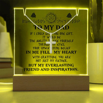 To My Dad - Everlasting Friend - Necklace