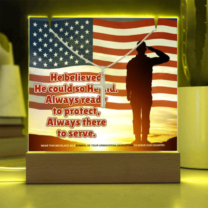 JGF Jewelry Gifts For Family US Navy Air Force Military Retirement Gifts For Men  Army Deployed