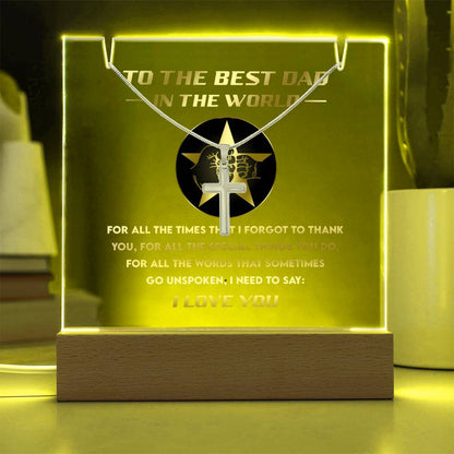 To My Dad - For All the Times Necklace