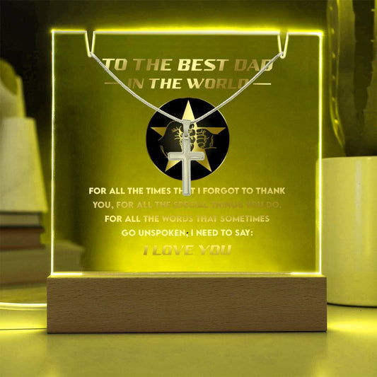 To My Dad - For All the Times Necklace