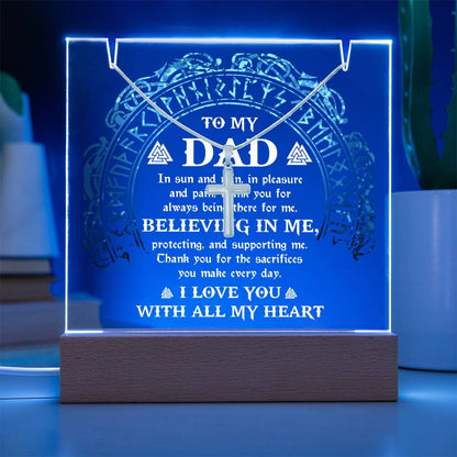To My Dad - Believing In Me - Necklace