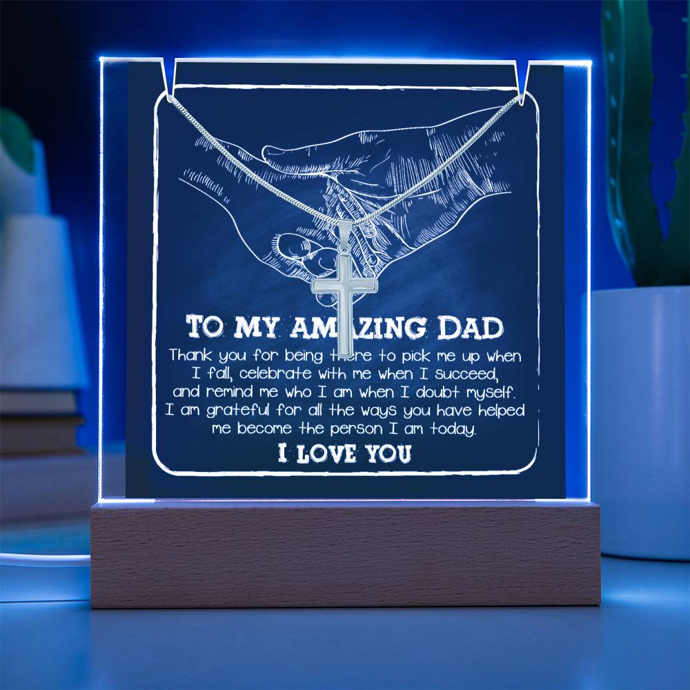 To My Amazing Dad - Necklace