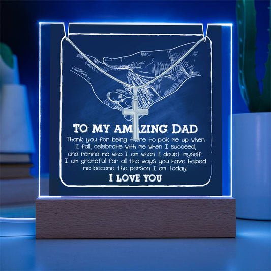 To My Amazing Dad - Necklace
