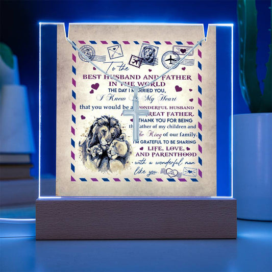 To My Husband and Father