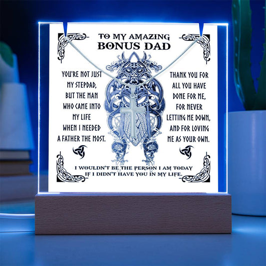 To My Amazing Bonus Dad