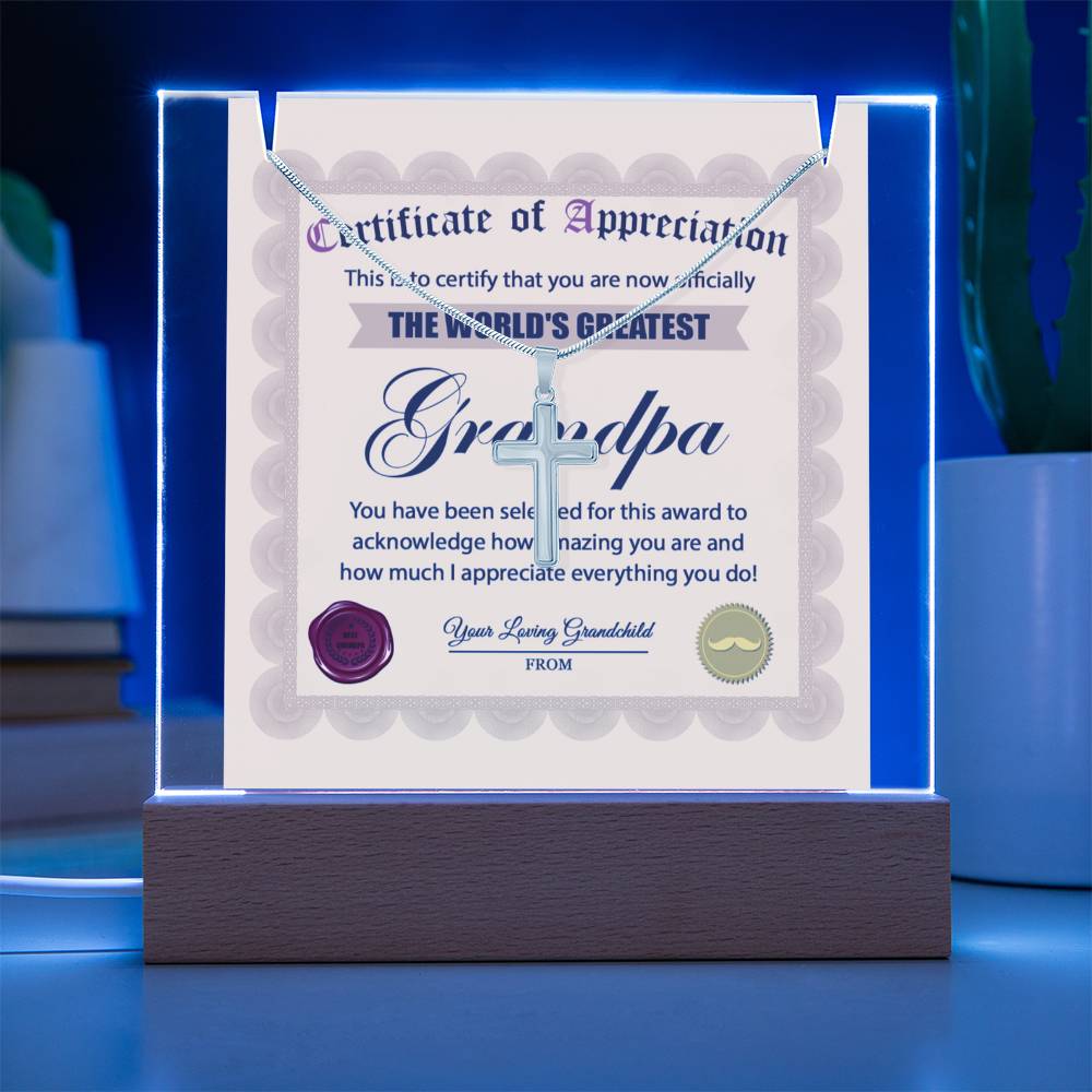 To The World's Greatest GrandPa