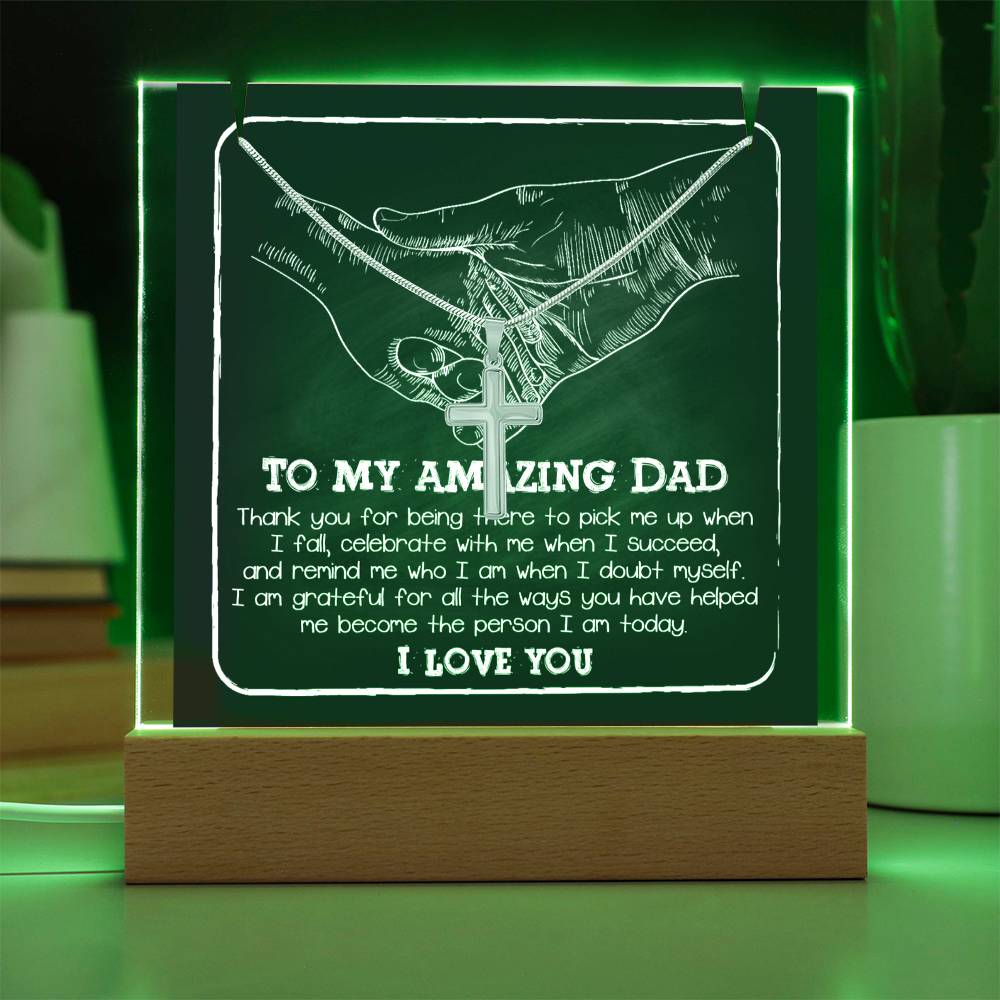 To My Amazing Dad - Necklace