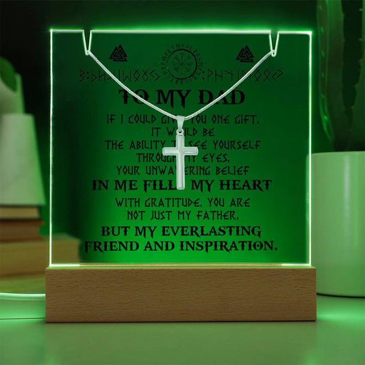 To My Dad - Everlasting Friend - Necklace
