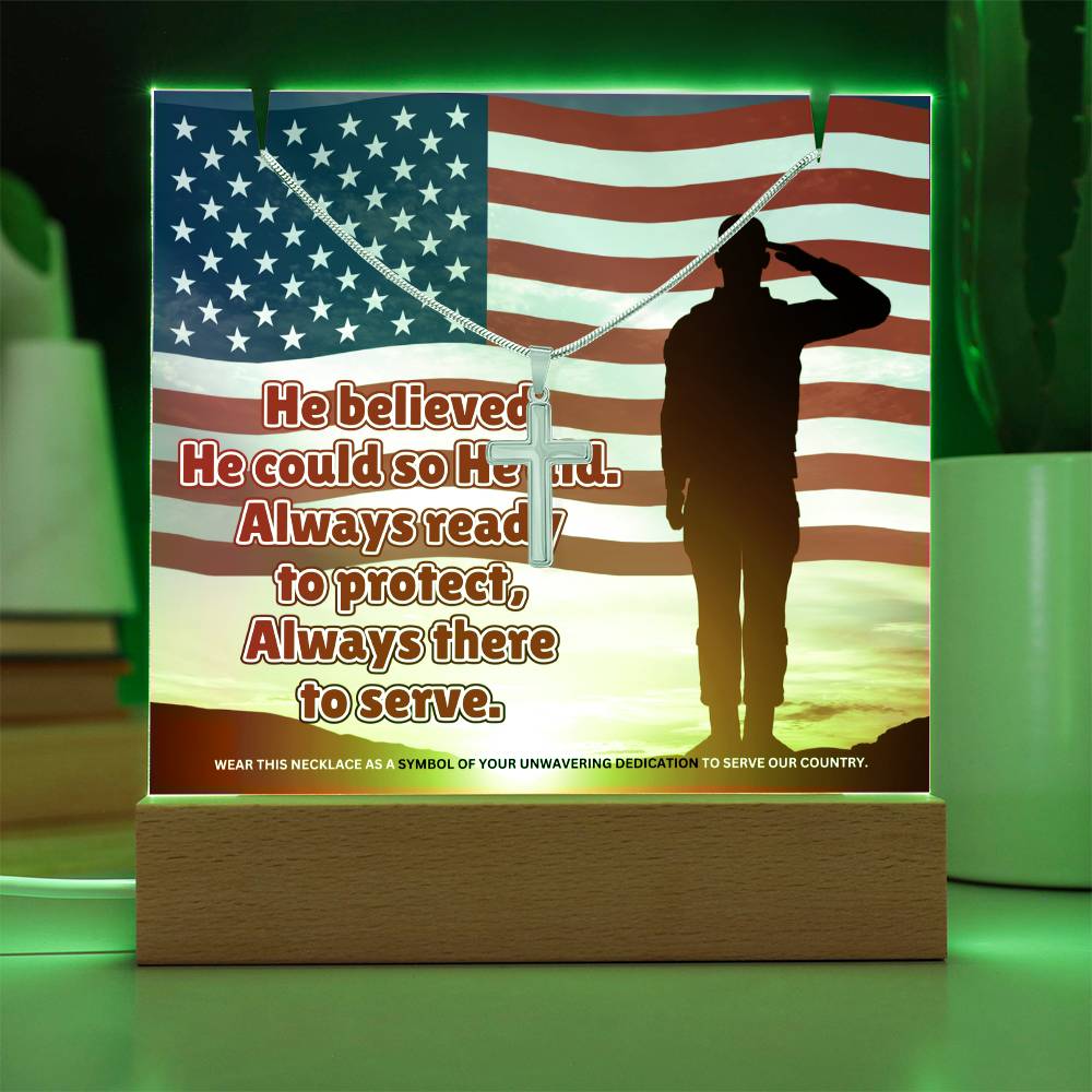 JGF Jewelry Gifts For Family US Navy Air Force Military Retirement Gifts For Men  Army Deployed