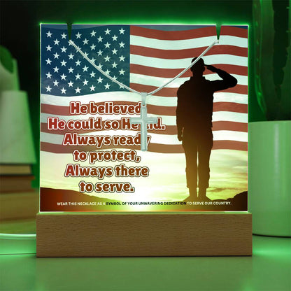 JGF Jewelry Gifts For Family US Navy Air Force Military Retirement Gifts For Men  Army Deployed