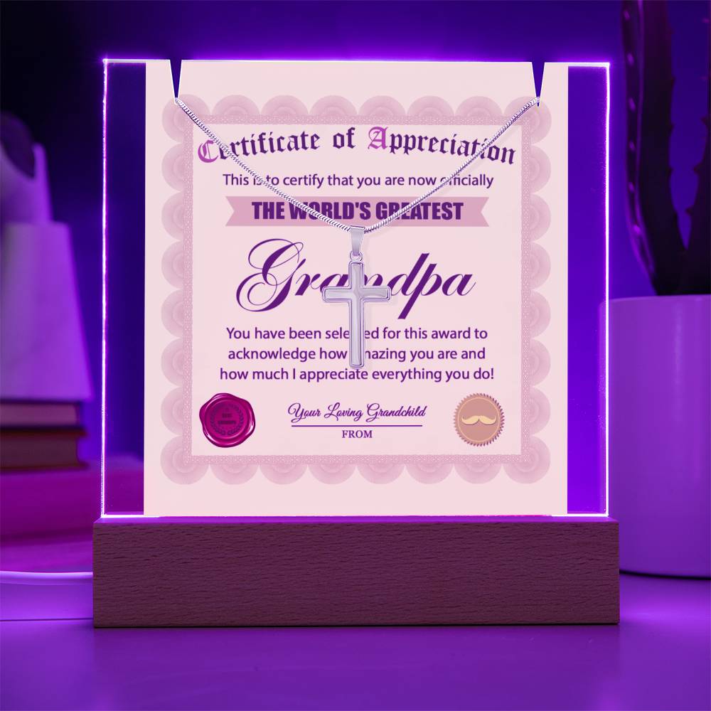 To The World's Greatest GrandPa