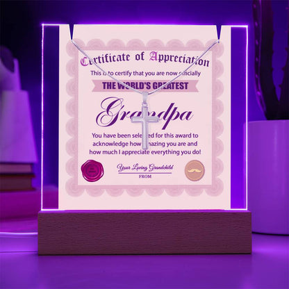 To The World's Greatest GrandPa