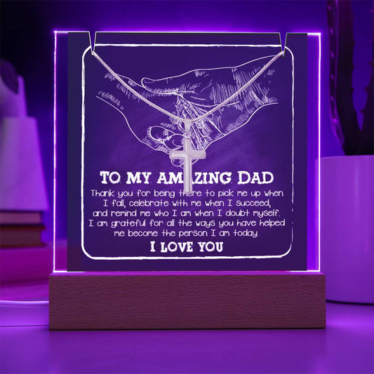 To My Amazing Dad - Necklace