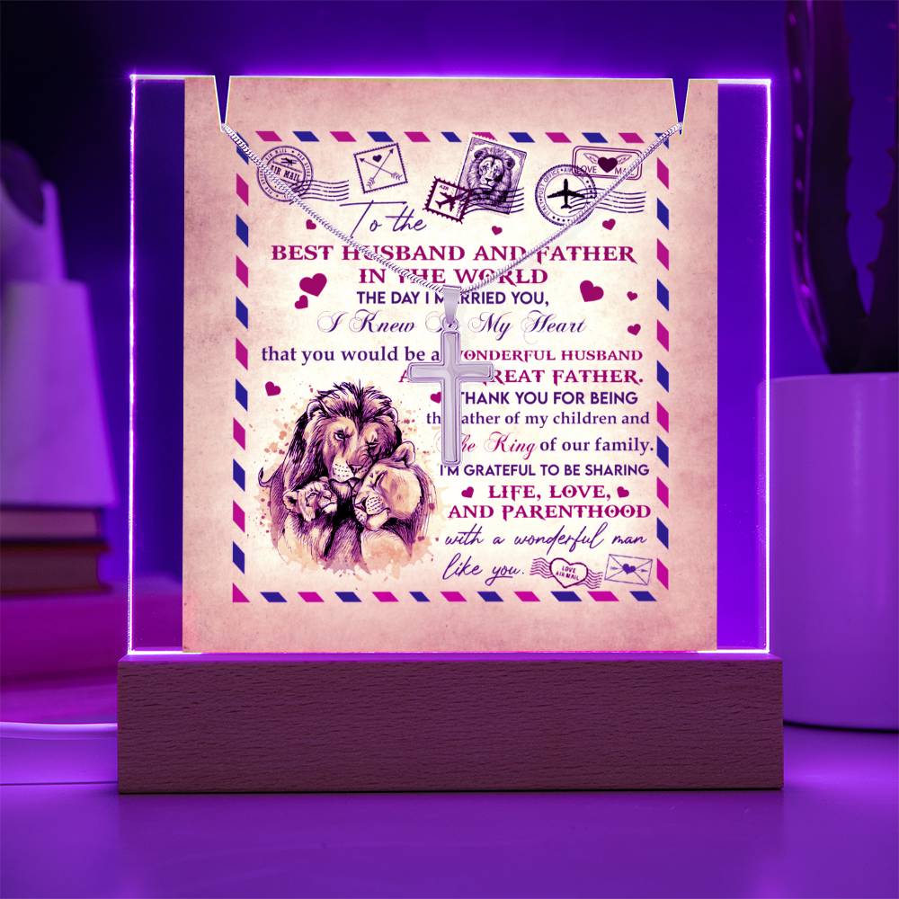 To My Husband and Father