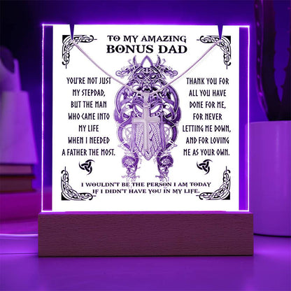 To My Amazing Bonus Dad