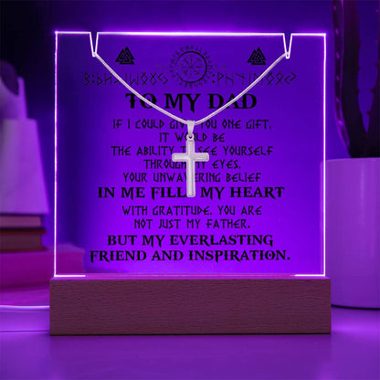 To My Dad - Everlasting Friend - Necklace
