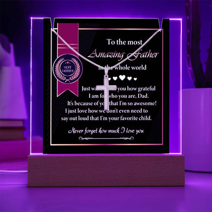 To My Amazing Father