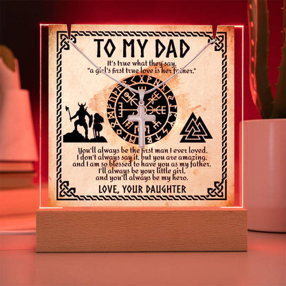 To My Dad - Be The First Man Necklace