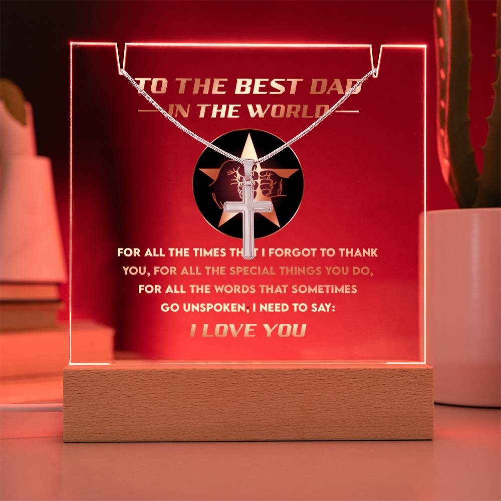 To My Dad - For All the Times Necklace