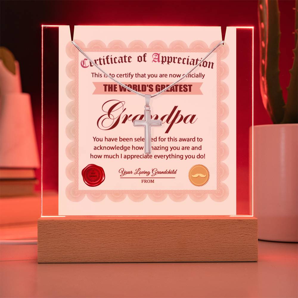 To The World's Greatest GrandPa