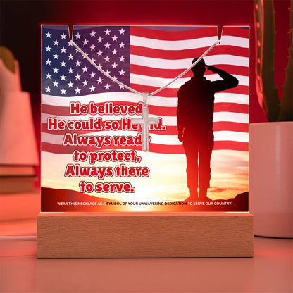 JGF Jewelry Gifts For Family US Navy Air Force Military Retirement Gifts For Men  Army Deployed