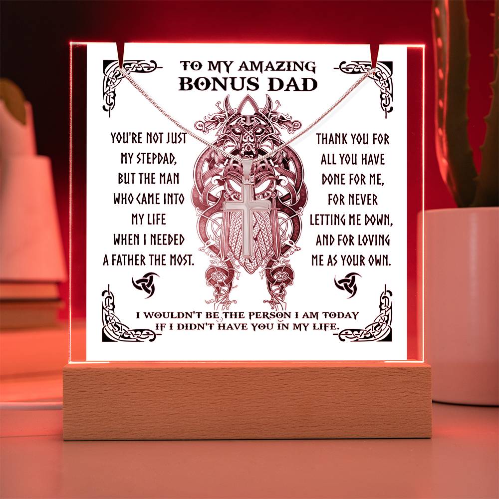 To My Amazing Bonus Dad