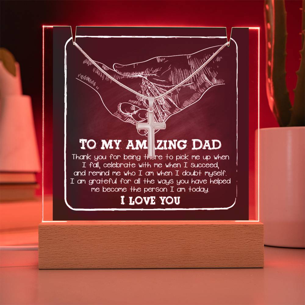 To My Amazing Dad - Necklace