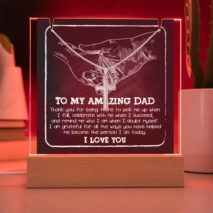 To My Amazing Dad - Necklace