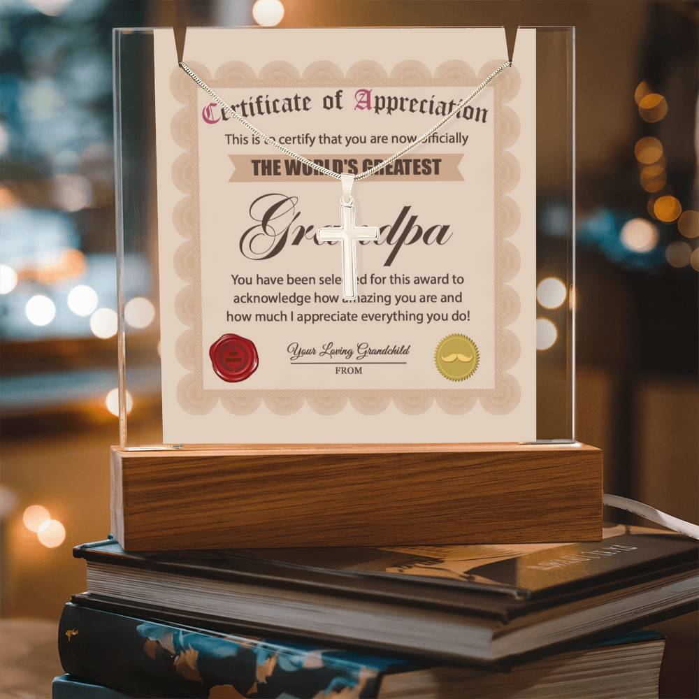 To The World's Greatest GrandPa