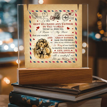 To My Husband and Father