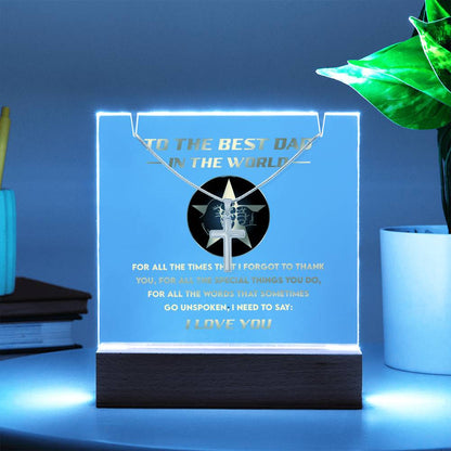 To My Dad - For All the Times Necklace