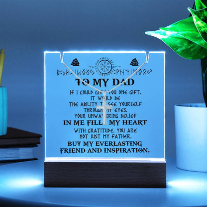 To My Dad - Everlasting Friend - Necklace