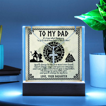 To My Dad - Be The First Man Necklace