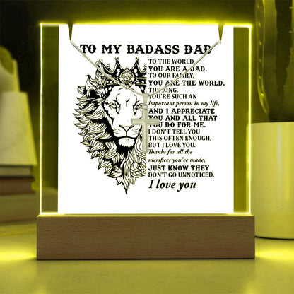 To My Badass Dad