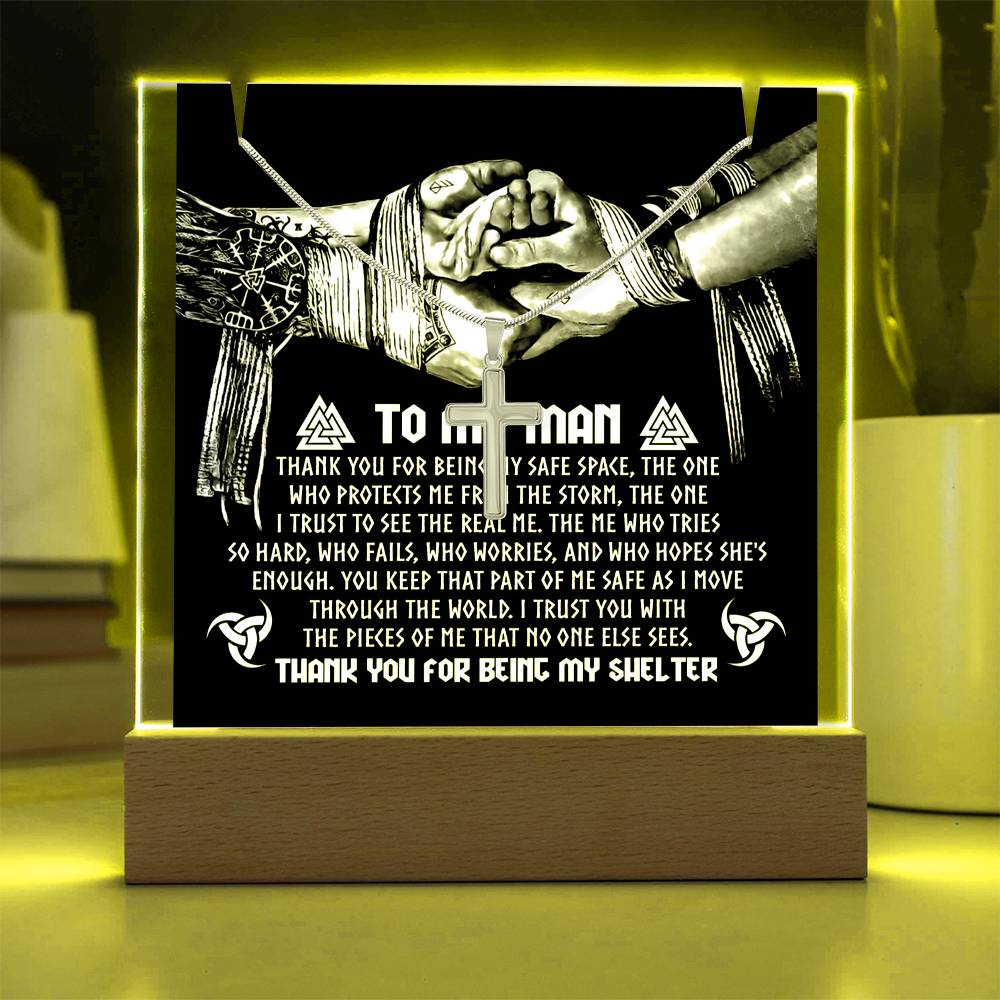 To My Man Thank You For Being My Shelter